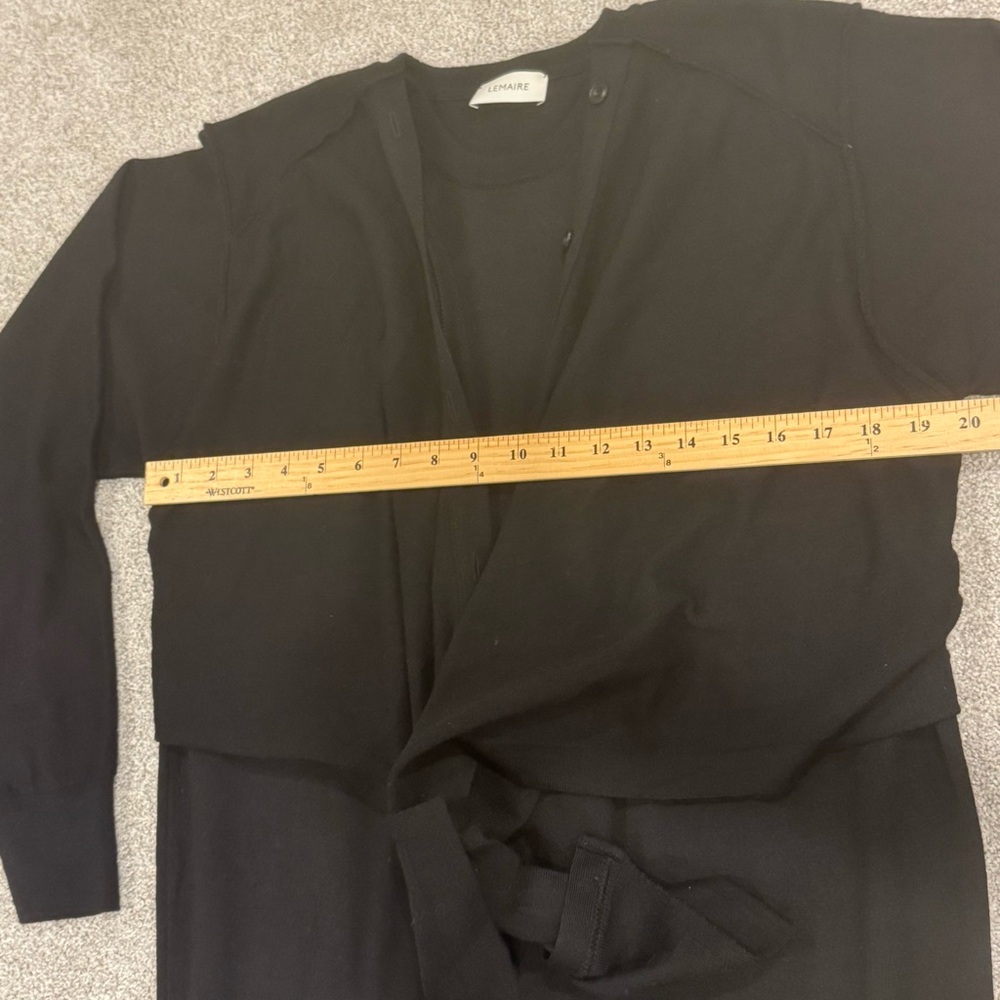 Lemaire Black Midi Dress - Picture 12 of 12